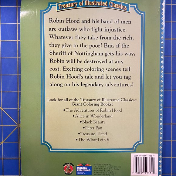 The Adventures of Robin Hood Giant Coloring Book - Picture 6 of 7